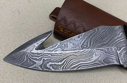 Damascus Knife - Hunting